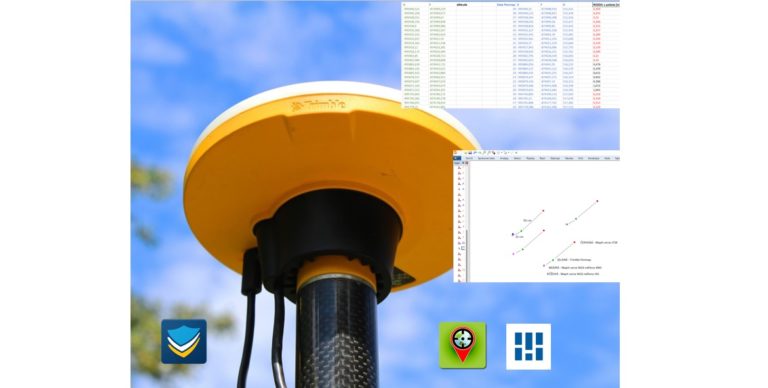 Ověření přesnosti měření technologií GNSS pomocí TRIMBLE CATALYST